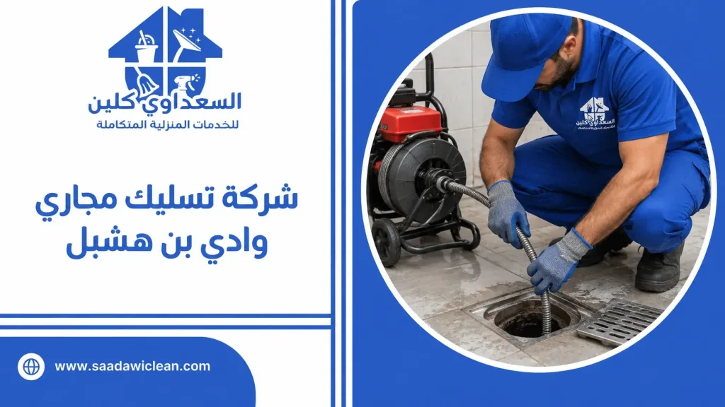شركة تسليك مجاري وادي بن هشبل